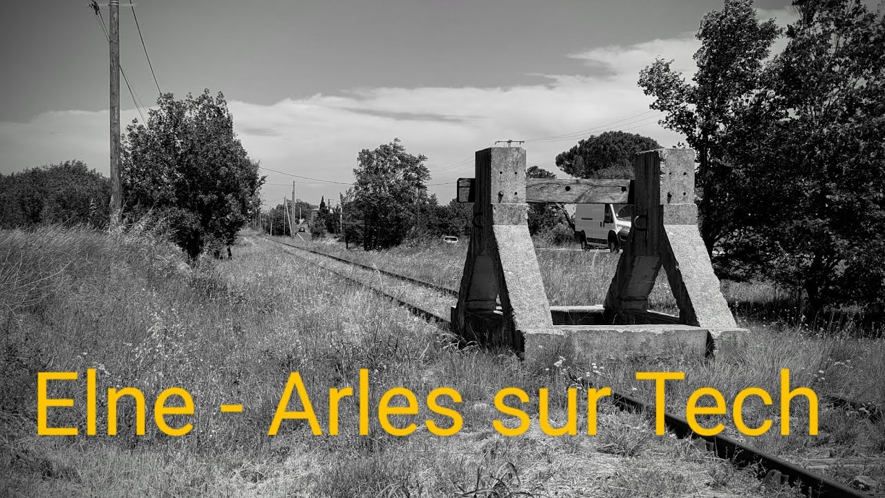 Vestiges Ferroviaires : Ligne de Elne à Arles sur Tech, Saint Jean plat de Corts