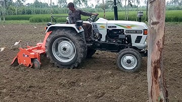 Eicher 380 rotavator review