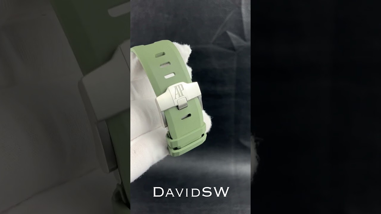 Audemars Piguet 15720ST Royal Oak Offshore Diver with Khaki Green