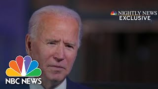 Exclusive: One-On-One With Biden In First Post-Election Interview | NBC Nightly News