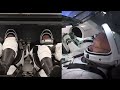 SpaceX Demo-2 Astronauts enter Crew Dragon, 30 May 2020