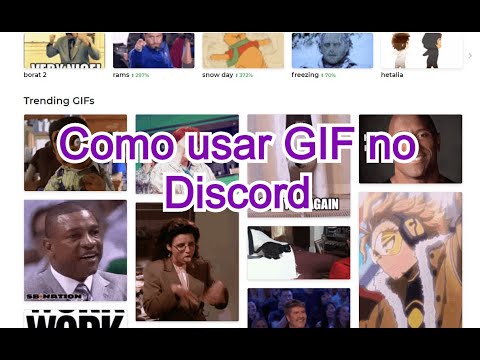 Como usar Gif no chat do Discord mesmo sem Nitro e sem permissão para por links