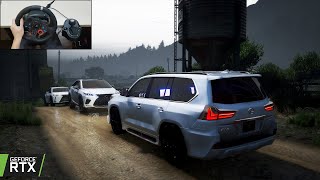 GTA 5 - Lexus LX 570 Super Sport Off-road with Lexus RX 350 & Lexus UX 200 screenshot 2