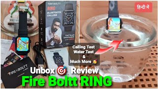 Fire Boltt Ring Unbox Review & Compare with Amazfit GTS 2⚡ Spo2, HR & Call Test⚡Calling SW Under 5K?