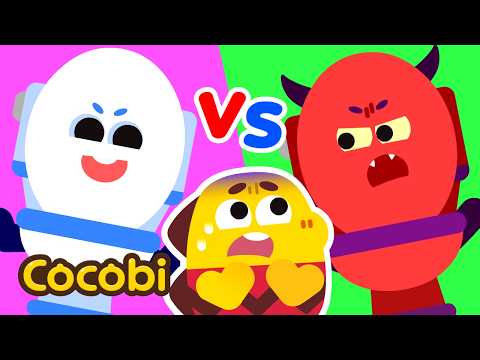 Toilet Malaikat vs Toilet Iblis👼😈 | Kumpulan Lagu Anak-anak | Cocobi