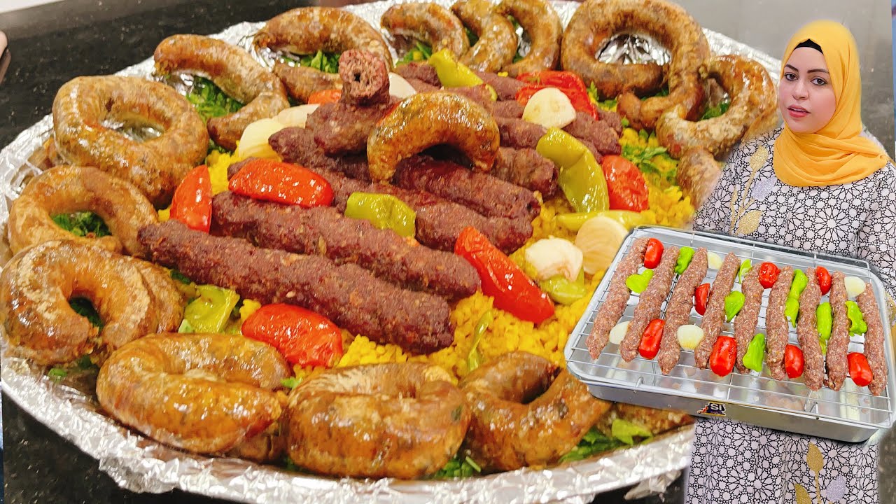 صواني يوم الجمعه وجمالها كفتة الحاتي على طريقه شيف شرم سياحه تكسب