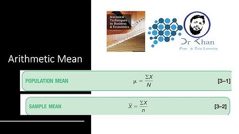 Arithmetic Mean in Hindi Urdu | Properties of Arithmetic Mean | Measures of Central Tendency | Urdu