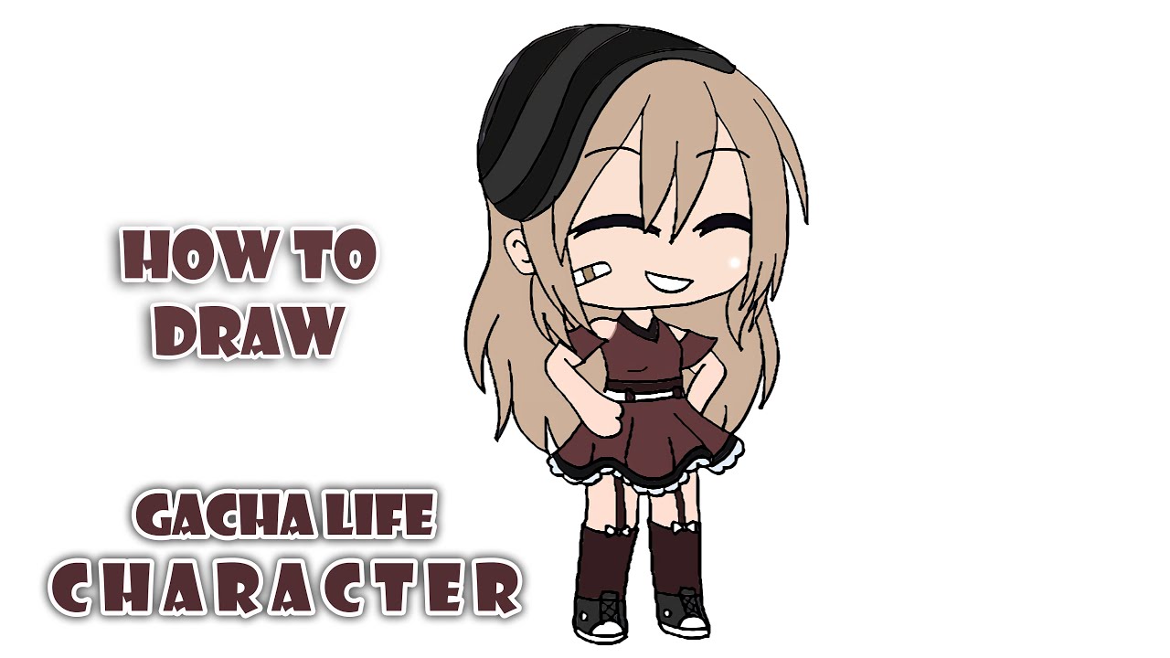 How to Draw Gacha Life Character Step by step Part II - YouTube