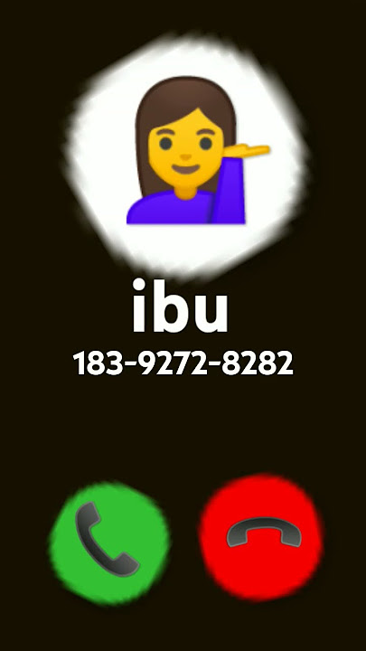 telepon ibu aku