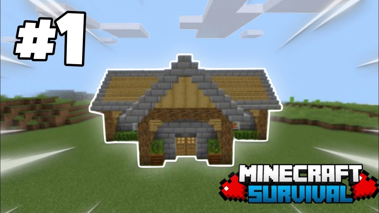 This Is The Best Minecraft Start ||Minecraft Survival Series Ep 1 ||