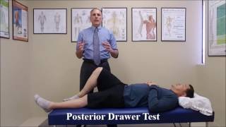 Posterior Drawer Test - Posterior Cruciate Ligament Pcl