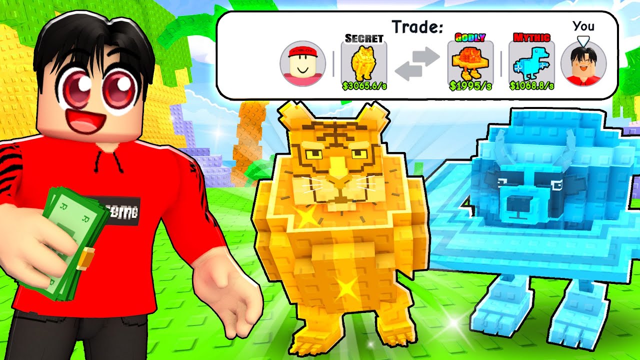 Ich TAUSCHE seltene BRAINROTS für das BESTE SECRET! 😍