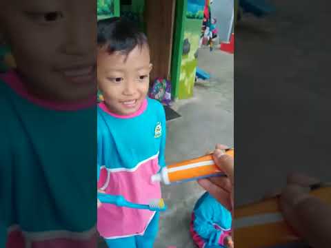 RA Ibnu Sabil, praktek menggosok gigi, Jumat Tgl 19 Agsts 2022