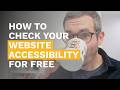 Free Website Accessibility Audit