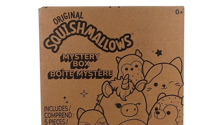 Squishmallows Mystery Box from Amazon Plush Blind Box Unboxing Review