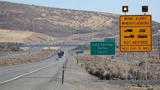 Wind Warning Signs North Valleys