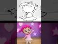 Princess Ballerina Dance! 🩰 The Making of Little Angel #shorts