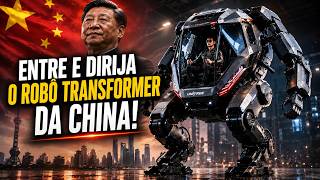 CHINA revela ROBÔ GIGANTE pilotável que já consegue DERRUBAR paredes!