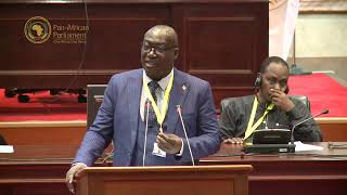 Hon. Jean Marie Nibirantije, PAP Chairperson Committee on Justice and Human Rights