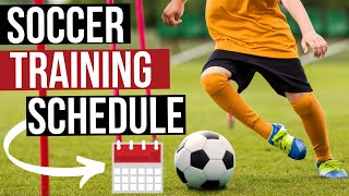 How To Make A Soccer Training Schedule