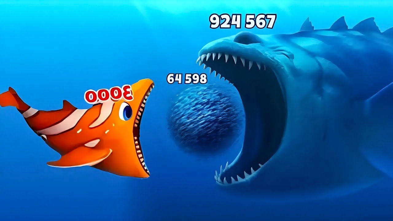 Fishdom 🐟 Monster Shark Extreme Attack 🔥 Fish Rescue from Monster Shark 🦈 Fishdom Ads Level 194