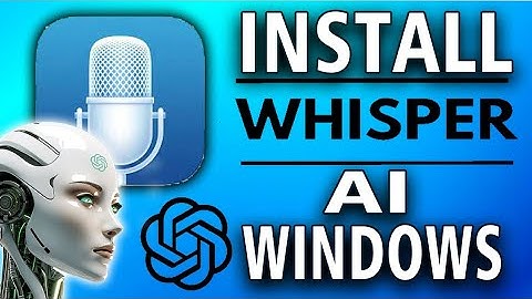 How To Install Whisper AI on Windows (easy guide)