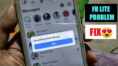 Fb lite problem solution|something went wrong problem solution in fb lite|