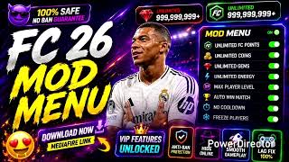 EA Sports FC Mobile 26 Mod Apk 27.0.01 VIP Unlimited Money! FIFA Mobile Mod 27.0 Android-IOS PC 2026