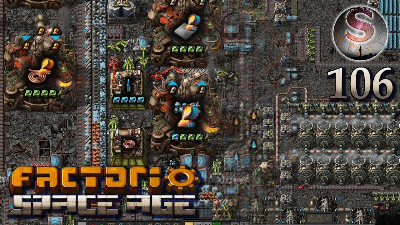 Factorio Space Age - 106 - Кораблестроение (Shipbuilding) - VOD - YouTube