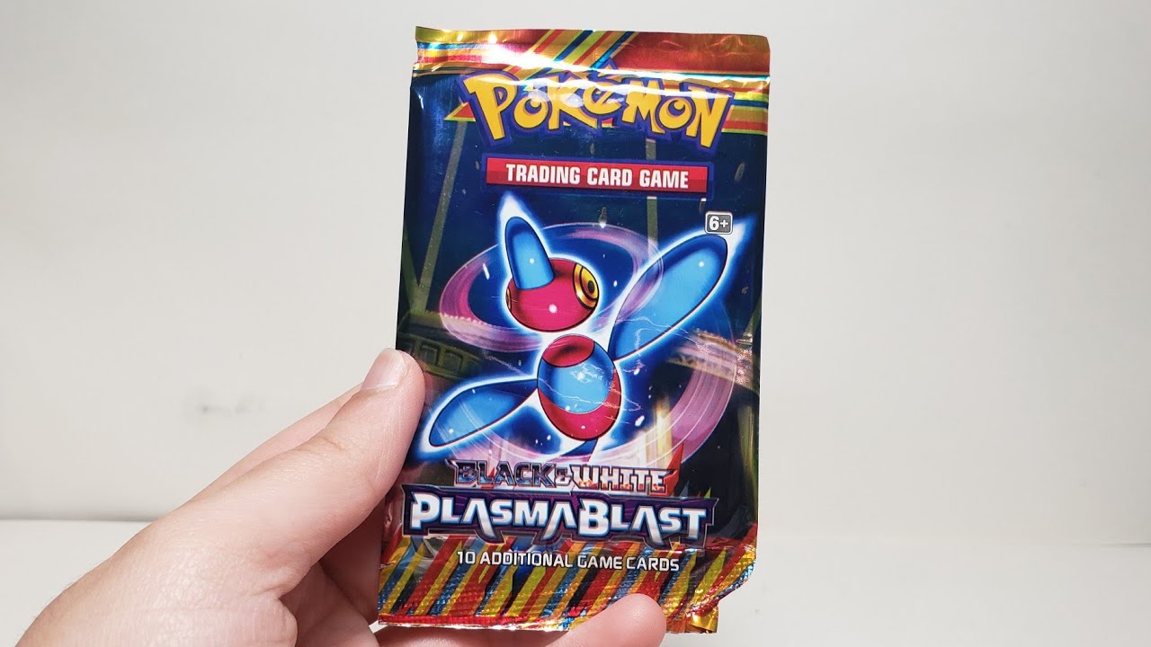 4K Unpacking a Fake Black & White Plasma Blast Porygon Pokemon TCG Pack! Tickets To Toy Time! toysrus