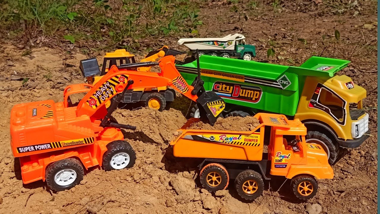 Gadi gadi gadi wala cartoon jcb truck Dumper toy car car