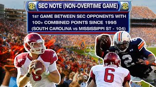 2nd Highest Scoring SEC Game Ever! 2010 Arkansas at Auburn Full Game Highlights HD 60fps
