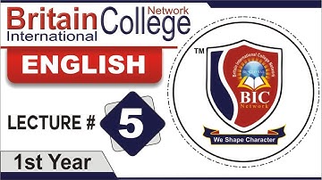 English Lecture-5 (Chapter-1 Short Stories - Button Button) 1st Year | BICN Online Lecture