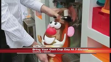 Bring Your Own Cup Day at 7-Eleven