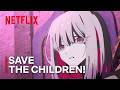 Velvet and Sapphire Save the Day | THE RIBBON HERO | Clip | Netflix Anime