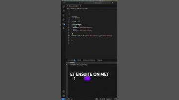 Comment simplifier les conditions avec une ternaire ? #dart #algo #tutorial #tips #education
