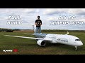 Construction de lavion de ligne airbus a350 rc construction complte et premier vol