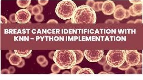 KNN in 3mins #breastCancer