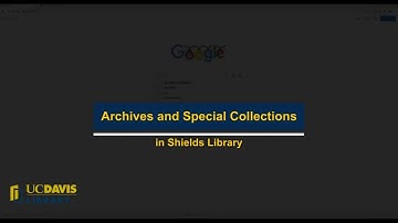 How to Find Special Collections on the OAC