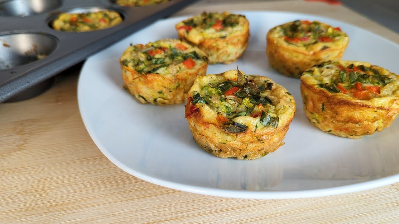 Muffins de Calabacín y Avena: Desayuno Nutritivo, Delicioso y Fácil de Preparar