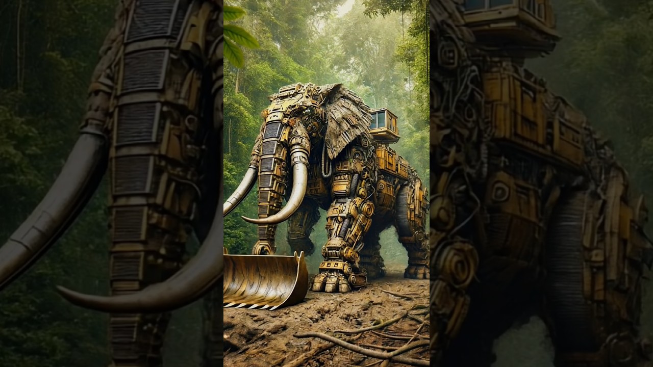 Amazing Fusion of Animal + Machines Hybrid 