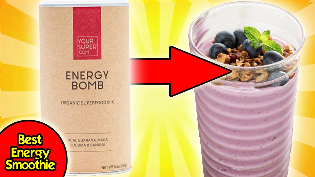 BEST ENERGY SMOOTHIE? Your SuperFoods Energy Bomb Taste Test & Review