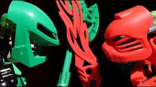 Tahu VS Lewa (Bionicle stop motion)