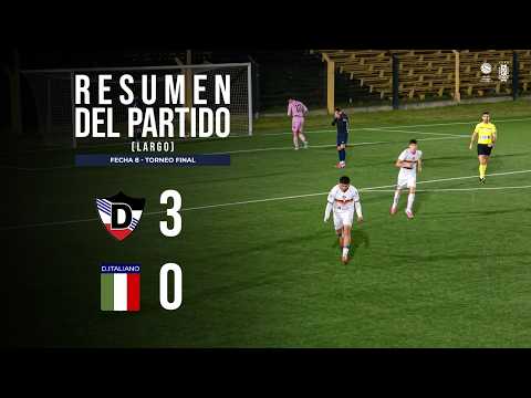 Deutscher 3-0 Deportivo Italiano | HL Largo | Fecha 8 | Torneo Final | Primera Divisional C | #AUFTV