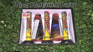 Nico Fontänen Party von Norma für 3,99€/Feuerwerk/alleswasknallt