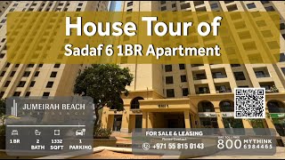 Home Tour – 1 Bedroom in Sadaf 6, Jumeirah Beach Residence (JBR)