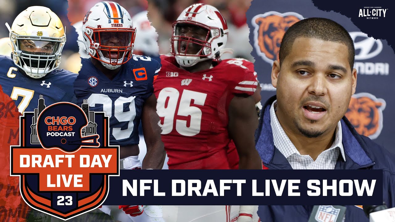 NFL Draft Live Show! Who will Ryan Poles and the Chicago Bears take on Day 2 in Kansas City