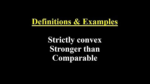 Definitions and Examples 22 -7 -2020
