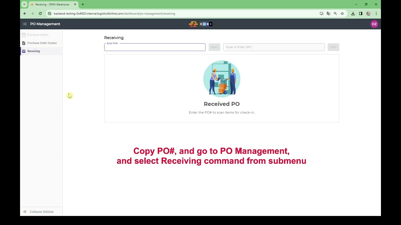 CommerceBlitz OMNI - PO Management - Receiving - Scanning & Pick Ticket Generator
