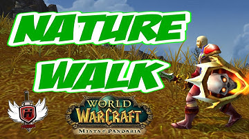 Nature Walk in MoP with WOWHOBBS Mists of Pandaria (gameplay/commentary)